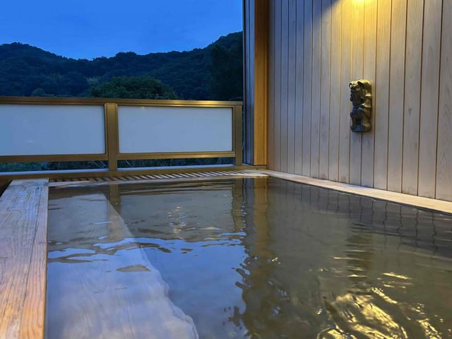 露天風呂の画像